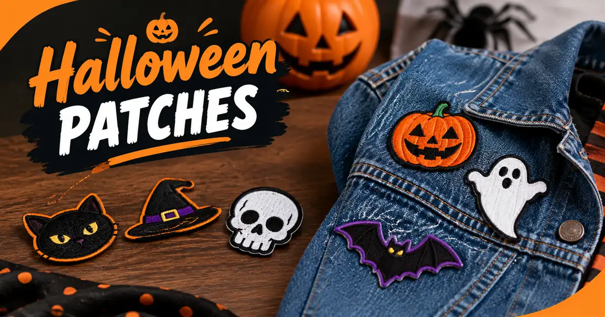 halloween iron on patches